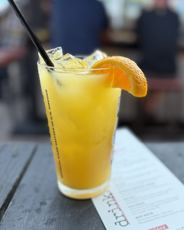 Orange crush at Twain's Tavern